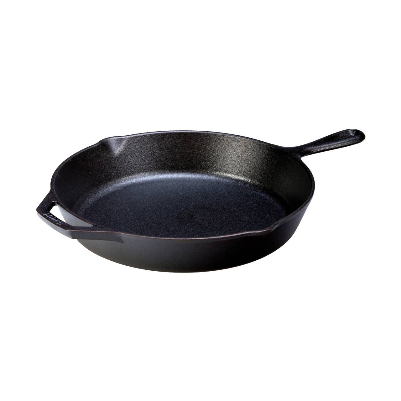 Lodge Seasoned Cast Iron Skillet, Classic USA Made Frying Pan with Handle, Black